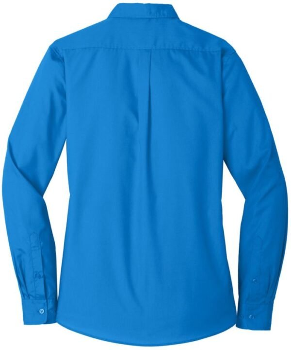 C&J Women's L/S Carefree Poplin Shirt - Image 3