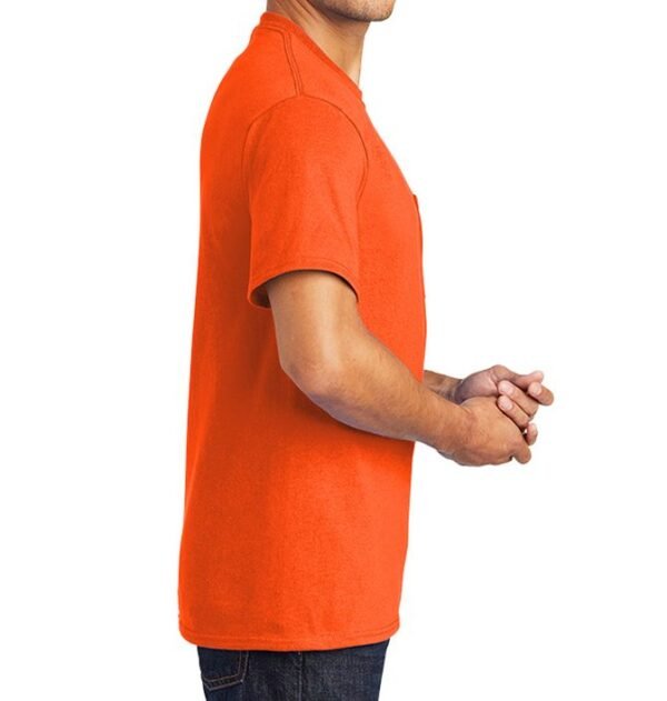 Printing T shirt Orange - Image 2